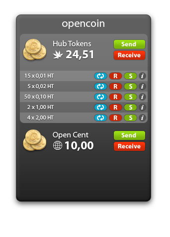 hub tokens